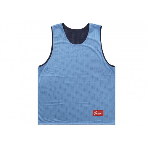 Оригинальный шмот Supreme Mustang Reversible Basketball Jersey Navy - 70см