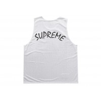 Supreme Mustang Reversible Basketball Jersey White