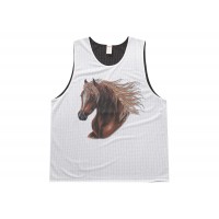 Supreme Mustang Reversible Basketball Jersey White