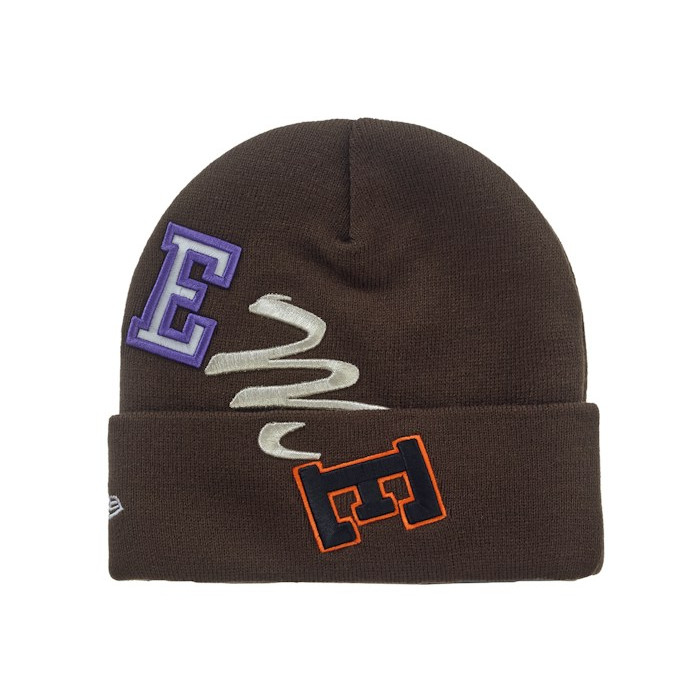 Шапка Supreme New Era Arc Beanie Brown Шапка Supreme New Era Arc Beanie Brown