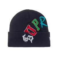 Supreme New Era Arc Beanie Navy