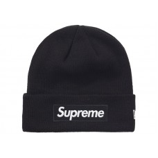 Supreme New Era Box Logo Beanie (FW21) Black