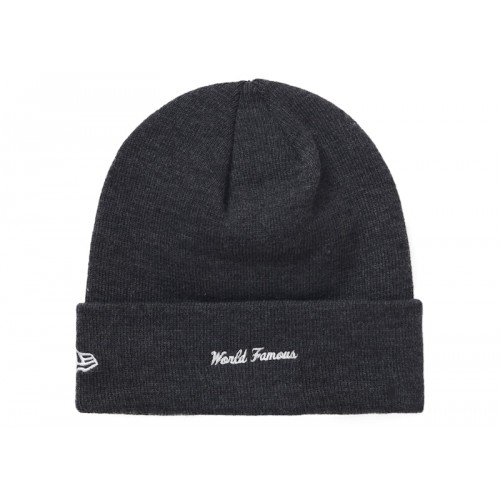 Supreme New Era Box Logo Beanie (FW21) Charcoal