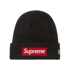 Supreme New Era Box Logo Beanie (FW22) Black