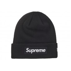Supreme New Era Box Logo Beanie (FW24) Black