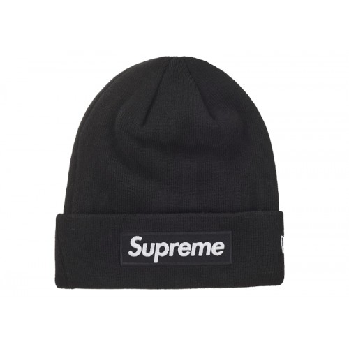 Supreme New Era Box Logo Beanie (FW24) Black