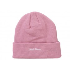 Supreme New Era Box Logo Beanie (FW24) Dusty Pink