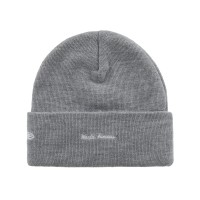 Supreme New Era Box Logo Beanie (FW25) Heather Grey