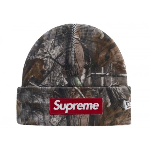 Supreme New Era Box Logo Beanie (FW25) Realtree AP Camo