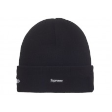 Supreme New Era Old English Beanie Black