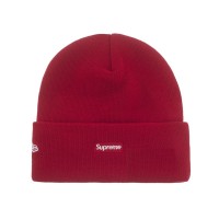 Supreme New Era Old English Beanie Red