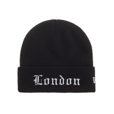 Supreme New Era Shop London Beanie Black