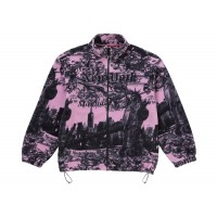 Supreme New York Fleece Jacket Pink