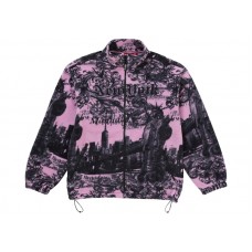 Supreme New York Fleece Jacket Pink