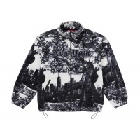 Supreme New York Fleece Jacket White