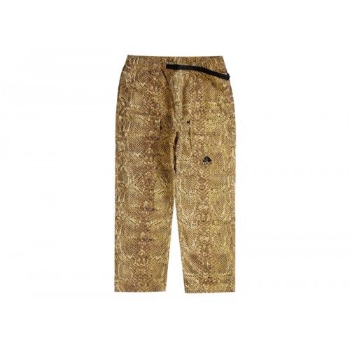 Supreme Nike ACG Belted Denim Pant Gold Snakeskin