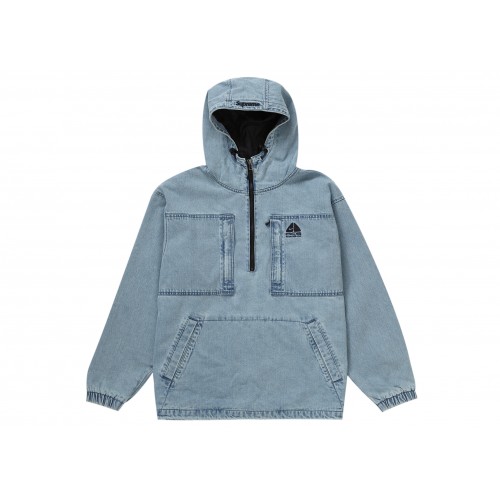 Оригинальный шмот Supreme Nike ACG Denim Pullover Washed Blue