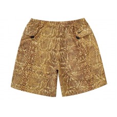 Supreme Nike ACG Nylon Trail Short Gold Snakeskin