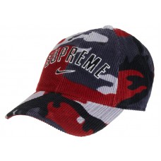 Supreme Nike Arc Corduroy 6-Panel Red Camo