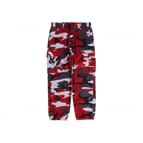 Supreme Nike Arc Corduroy Cargo Pant Red Camo