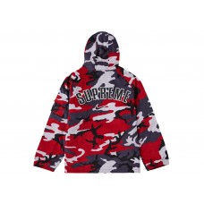 Supreme Nike Arc Corduroy Hooded Jacket Red Camo