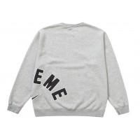 Supreme Nike Arc Crewneck Heather Grey