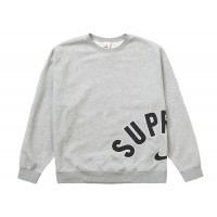 Supreme Nike Arc Crewneck Heather Grey