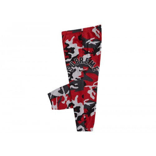 Supreme Nike Arc Sweatpant Red Camo