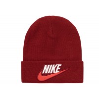 Supreme Nike Beanie Burgundy