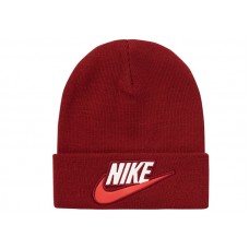 Supreme Nike Beanie Burgundy