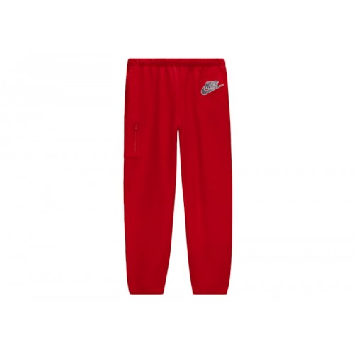 Supreme Nike Cargo Sweatpant Red