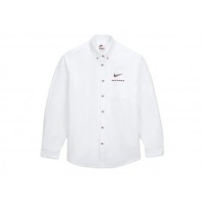 Supreme Nike Cotton Twill Shirt White