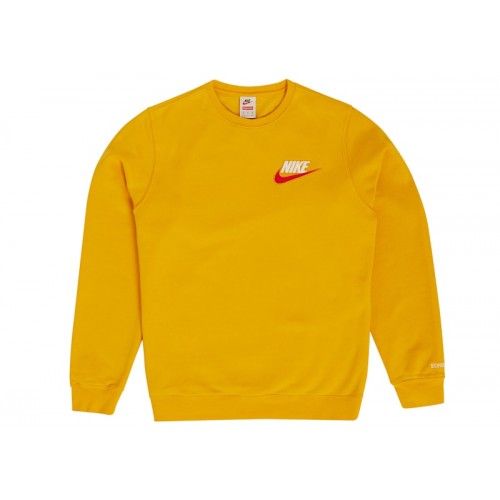 Supreme Nike Crewneck Mustard
