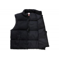 Supreme Nike Denim Puffer Vest Black