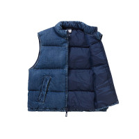 Supreme Nike Denim Puffer Vest Indigo