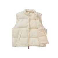 Supreme Nike Denim Puffer Vest Natural