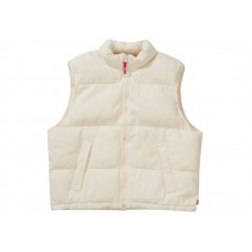 Supreme Nike Denim Puffer Vest Natural