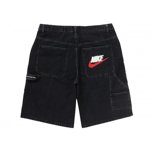 Supreme Nike Denim Short Black