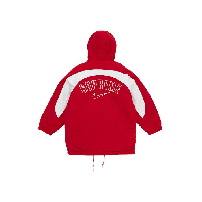 Парка Supreme Nike Faux Fur Reversible Parka Red Парка Supreme Nike Faux Fur Reversible Parka Red