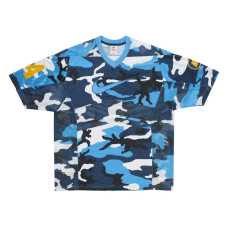 Supreme Nike Football Jersey Blue Camo