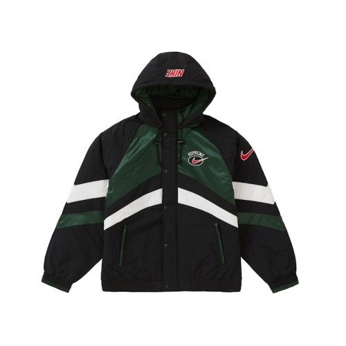 Supreme Nike Hooded Sport Jacket Green