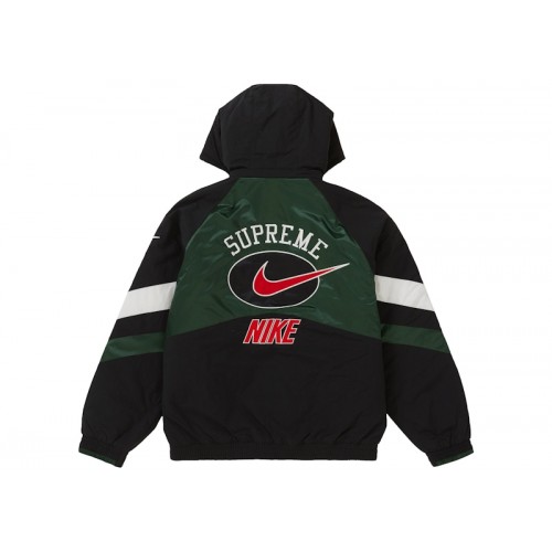 Supreme Nike Hooded Sport Jacket Green