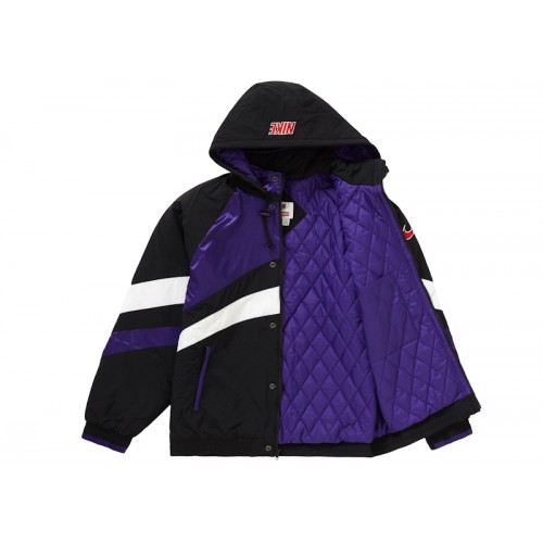 Supreme Nike Hooded Sport Jacket Purple
