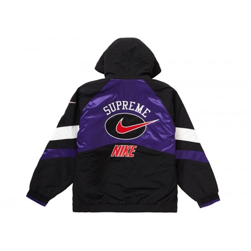 Supreme Nike Hooded Sport Jacket Purple
