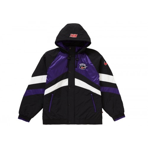 Supreme Nike Hooded Sport Jacket Purple