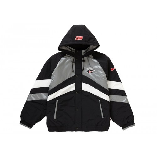 Supreme Nike Hooded Sport Jacket Silver