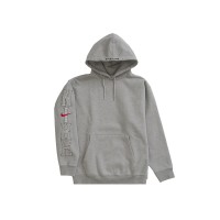Supreme Nike Hooded Sweatshirt Heather Grey