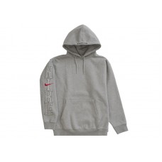 Supreme Nike Hooded Sweatshirt Heather Grey