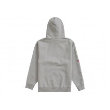 Supreme Nike Hooded Sweatshirt Heather Grey