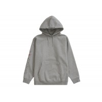 Supreme Nike Hooded Sweatshirt Heather Grey